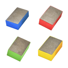 Diamond Hand Polishing Pads Tile Glass Abrasive Grinding Block Pad Stone Marble Ceramic Sanding Disc Polisher