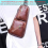 Sling Bag Acrylic Template,Leather Pattern Leather Templates for Crossbody Backpack Chest (-534) 4