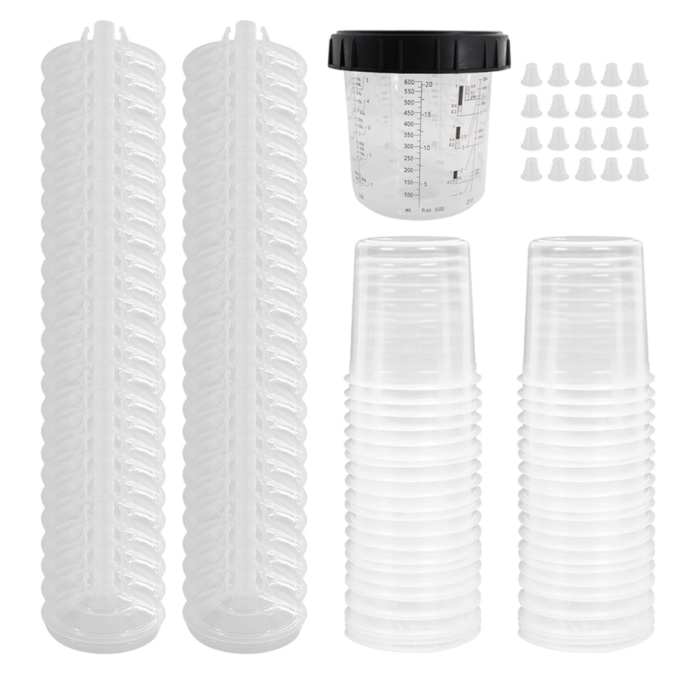 Disposable Paint Sprayer Mixing Cup For Automotive Commercial Coatings 4853504619560