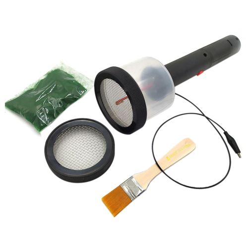 Mini Static Grass Flocking Applicator with Antiskid Handle for DIY Scenic Table Donstruction Model
