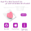 150 Packs Wax Melts Containers, Melt Single Square Clamshell Mold Clear Square, Empty Plastic 5