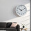 Living And Home 12 Inch Non-Ticking Wall Clock 2