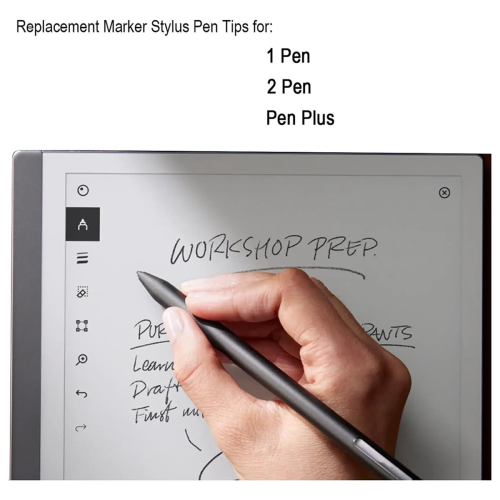 20 Pcs Marker Pen Tips Compatible with 1/2 Tablet Pen, Replacement Tips/Nibs for 2