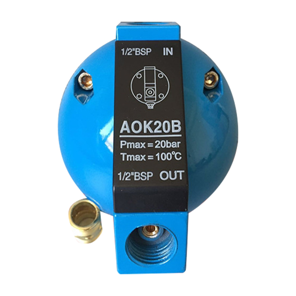 Aok20b Drain Valve, Automatic Float Accessories Dn15 20Bar For Air Compressor 4853504625455