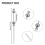 16 Pcs Beadable Letter Opener Metal Envelope for Gift Office Home 3