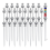 16 Pcs Beadable Letter Opener Metal Envelope for Gift Office Home 1