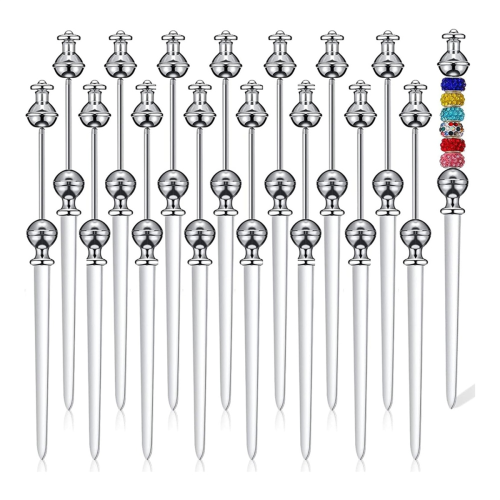 16 Pcs Beadable Letter Opener Metal Envelope for Gift Office Home