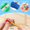 144 Coloured Plastic Pencil Sharpener Mini Handheld Bulk Sharpeners Pocket Sized 2