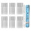 90 Count Sewing Machine Needles Universal Size 90/14 100/16 110/18 for Embroidery Jeans 8