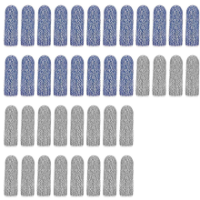 40 Pcs Finger Cots Cut Resistant Protector Anti Fingertips Sleeve Reusable Covers Thumb