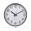 Living And Home 12 Inch Non-Ticking Wall Clock, Black 5