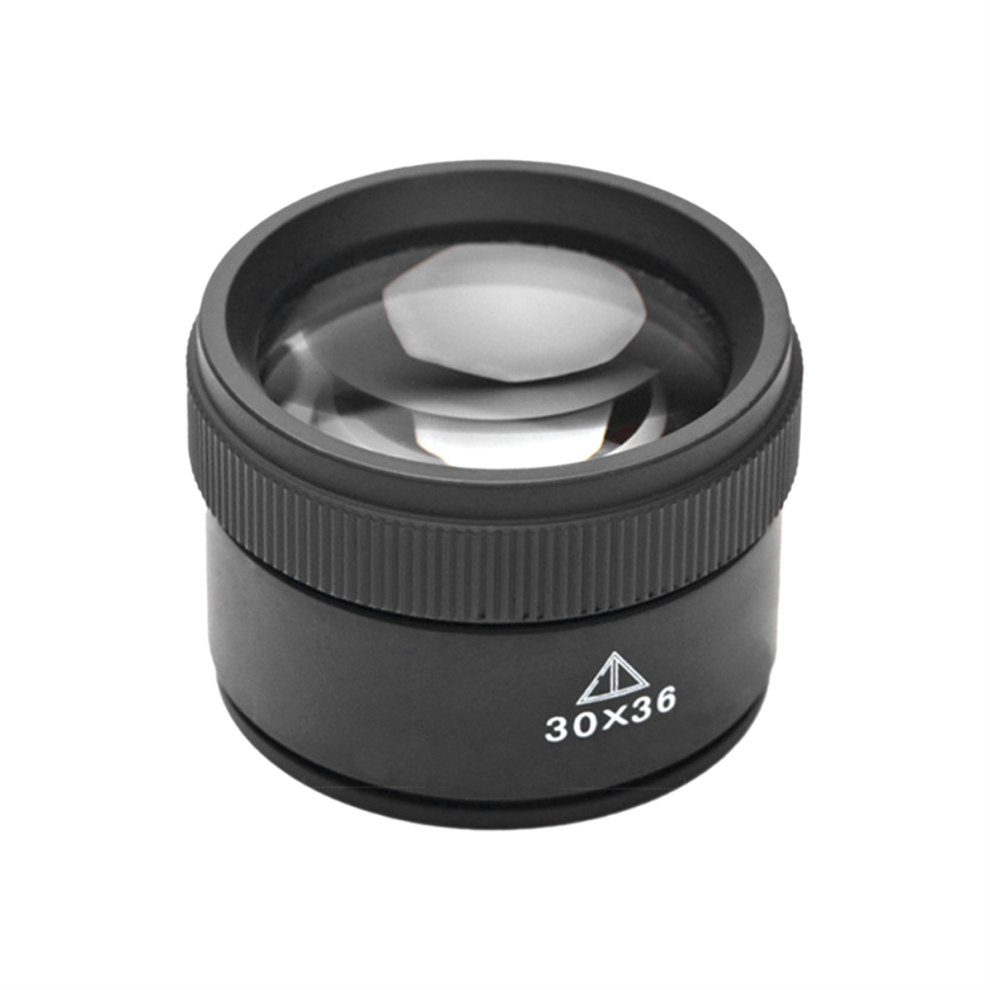 Jehiatek 30X 36Mm Magnifying Glass For Precision Work Optical Lens Watch Magnifier Loupe Handheld Coin