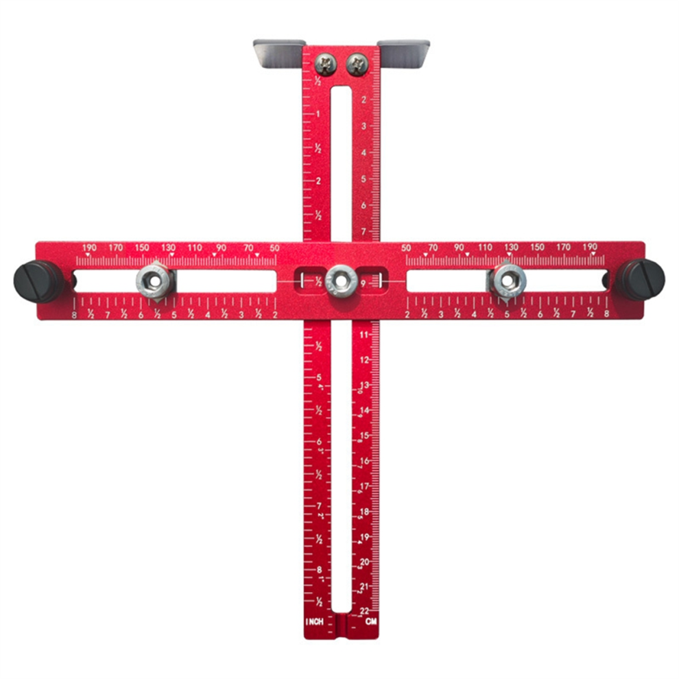 Drawer Handle Hole Opener Woodworking Drilling Installation Positioning Assistant Ruler-image-OPC-PJ89NZK-NEW