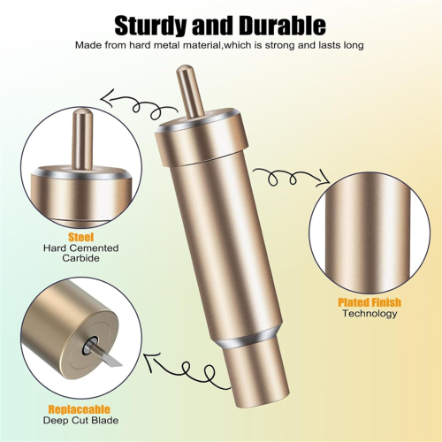 Blade and Housing,Deep Point for Explore 3/Air 2/Air/One/Maker/Maker,for Cutting Thick Materials Crafts B 1