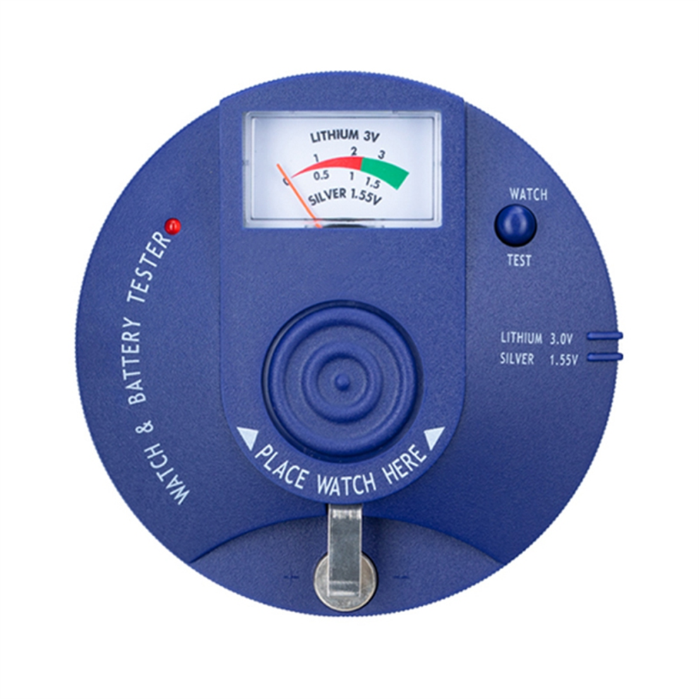 Quartz Movement Tester ,Circular Type Watch Battery Pulse And 1.5V 3V Button Cell Analyzer 4853504641042
