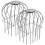 Gutter Guard,2Pcs Round Head Filter Downspout Guard Even Hollow Replacement Cover for Leaves-A 7