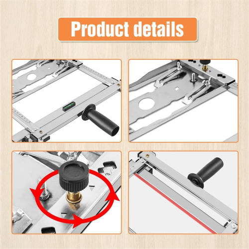Cutting Machine Edge Guide Positioner, Positioning Board Tool,Wood Modified Frame Tool 2