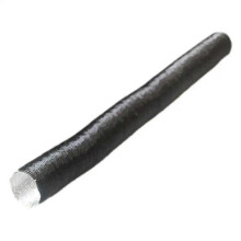 (42mm 80cm long)Car Heater Duct Hose Exhaust Hose Auto Parking Heater Insulation Aluminum Foil Pipe