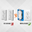 4Pcs 1/2Inch Single Gang Outlet Box Extender,Electrical Extender Receptacle Extension Blue 4