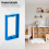 4Pcs 1/2Inch Single Gang Outlet Box Extender,Electrical Extender Receptacle Extension Blue 7