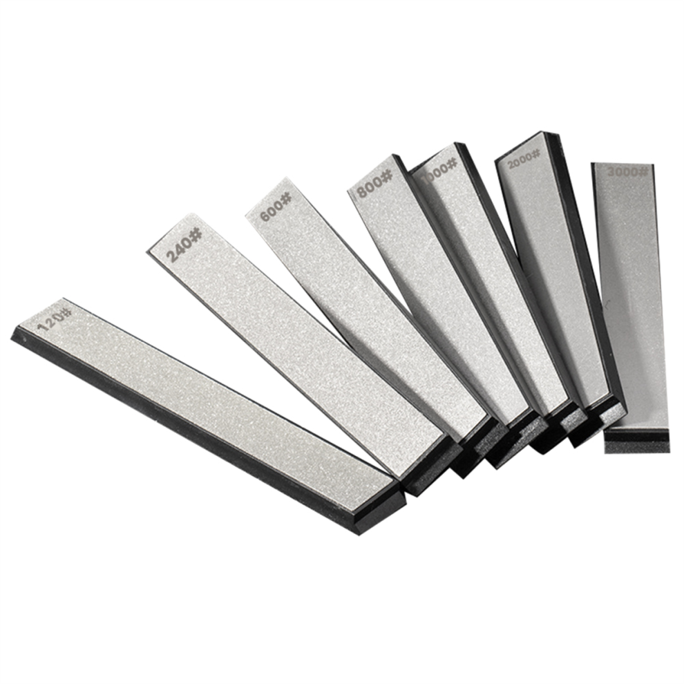 7Pcs Diamond Whetstone Knife Sharpener For Pro Rx008 Stone 120 240 600 800 1000 2000 3000 Set 4853504651164