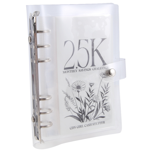 Envelope Challenge Binder Savings for Save 2.5K with Cash Envelopes Budget Planning