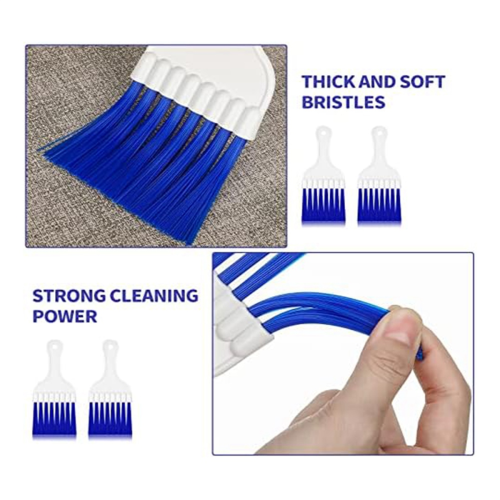 16PCS Air Conditioner Condenser Cleaning Brush Refrigerator Coil HVAC Small Plastic Stirring 1