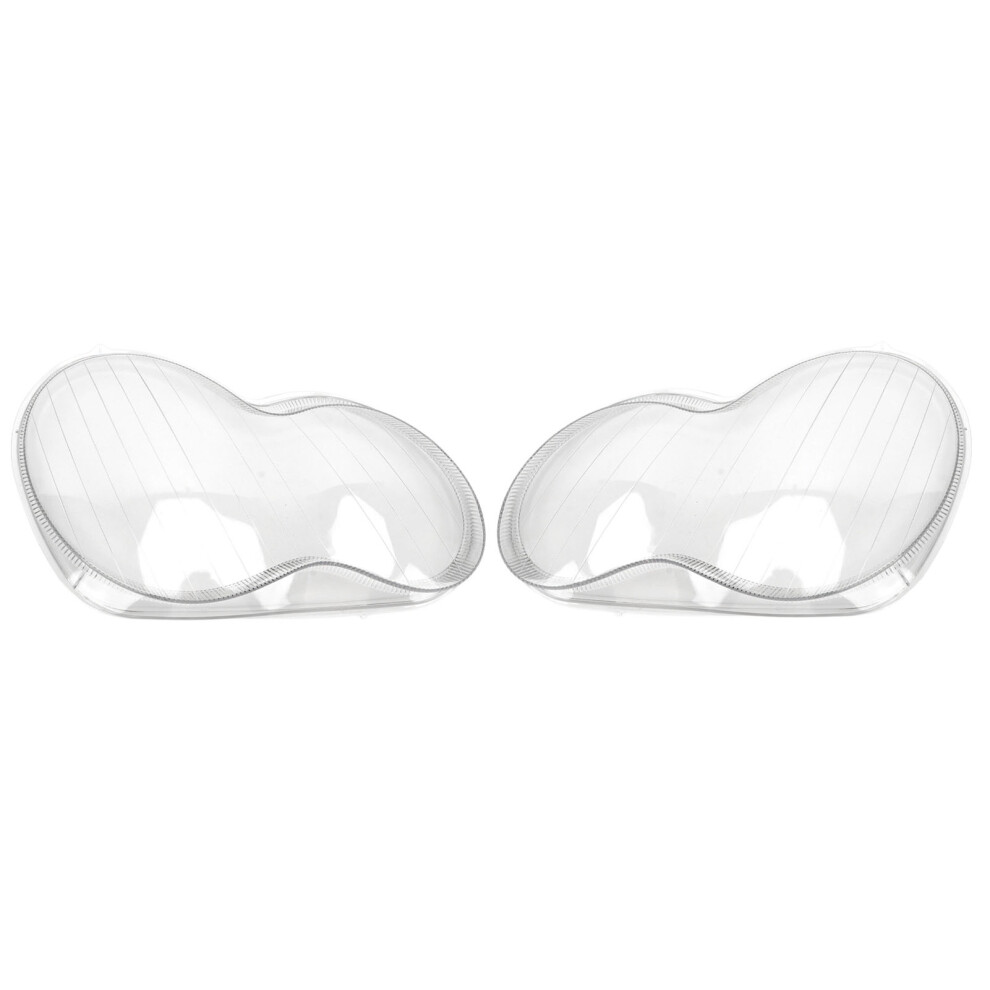 1Pair Headlamp Lens Cover Transparent High 9121376965357
