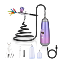 Airbrush Kit for Nails 32PSI Air Brush with Compressor Cordless Machine Makeup,Painting,Model