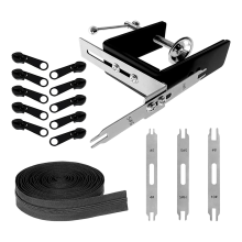 Zipper Puller Tool, Double-Head Stainless Steel Tailor Shop