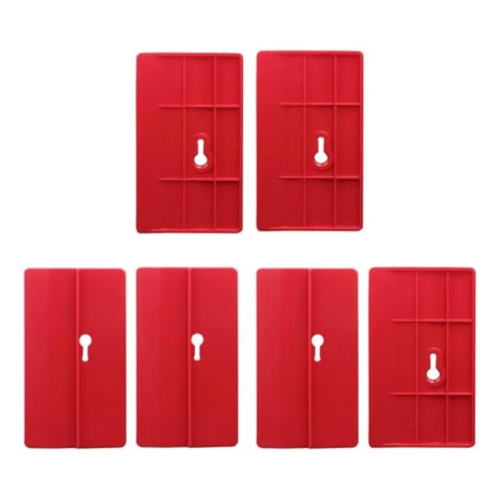 6pcs Drywall Fitting Tool Plasterboard Fixing Positioning and Fixing, in Place, Gypsum Plate