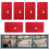 6pcs Drywall Fitting Tool Plasterboard Fixing Positioning and Fixing, in Place, Gypsum Plate 3