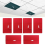 6pcs Drywall Fitting Tool Plasterboard Fixing Positioning and Fixing, in Place, Gypsum Plate 4