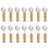 14Pcs Leather Positioning Needles, Suture Needle Locking Pins Leathercraft Located Needles 8