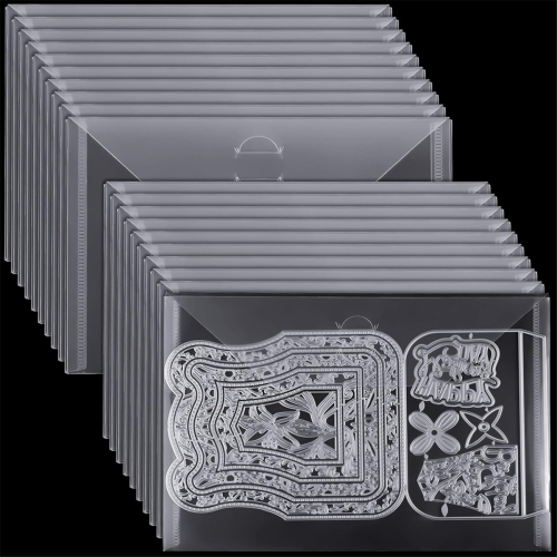 40Pcs Magnetic Sheets for Dies Storage, with Rubber Magnet Sheet, Die Cut Storage Essential Set Cutting 1