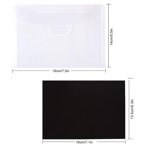 40Pcs Magnetic Sheets for Dies Storage, with Rubber Magnet Sheet, Die Cut Storage Essential Set Cutting 2