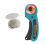 FT145 Rotary Cutter 45mm Patchwork Roller Easy Tearing Cutting Tools for Cloth Leather Paper Ticket Soft Sheet A 1
