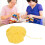 Yellow Wool Yarn DIY Knitting Doll Extensibility 12
