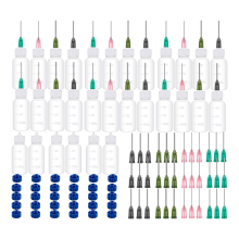 30PCS Glue Applicators Bottles,with Blunt Needle Tip 14ga 16ga 18ga 20ga for Applications,Paint Quilling Craft