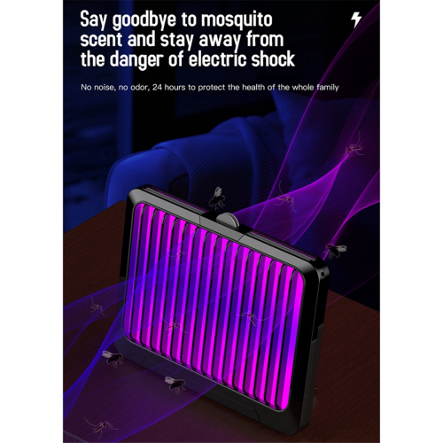 Silent Mosquito Sticking Device Usb Rechargeable Lamp for Moths, Fruit Flies, Garage Bug Catch/Eliminator A 2