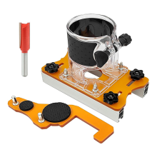 Router Slotting Bracket Furniture Concealed Connector Slide Buckle Trimming Machine Woodworking Tool