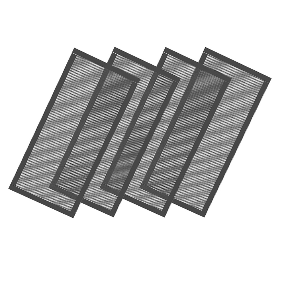 Floor Vent Covers, Strong Magnetic Mesh Air Filters, 4X10inch Pvc Register Screens, 4Pcs 4853504661224