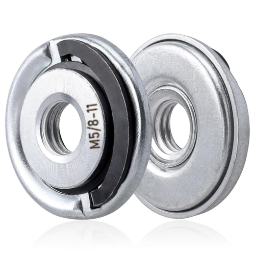 2Pcs Quick Change Angle Grinder Flange Nuts 5/8-11 Nut Replacement Lock Locking