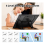 Rechargeable A3 Light Pad for ,Tracing Box with Stand and Clip,3 Colors Stepless Dimmable 3
