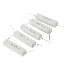 5 Stueck Keramik-Zement Leistungswiderstand 10W10Ω