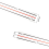 4pcs Seamingly Seam Guide Instruction Tool Sewing Basting Tape Machine Machines Tapes 2