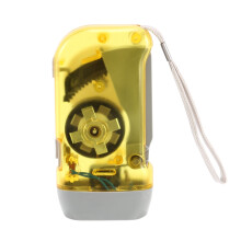 3 LED Dynamo Wind Up Taschenlampe Hand-betaetigende Kurbel Batterie Fackel
