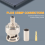 10 Setzt 3-Teilige Bnc-Rg58-Stecker-Crimpverbinder 7