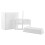 2 In 1 Weißen 24 Stück Objektträger Staining Rack Dish Set 11