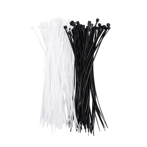 3Mm X 150Mm Auto Wire Push Kabel Kabelbinder Organizer Schwarz 100 Stk